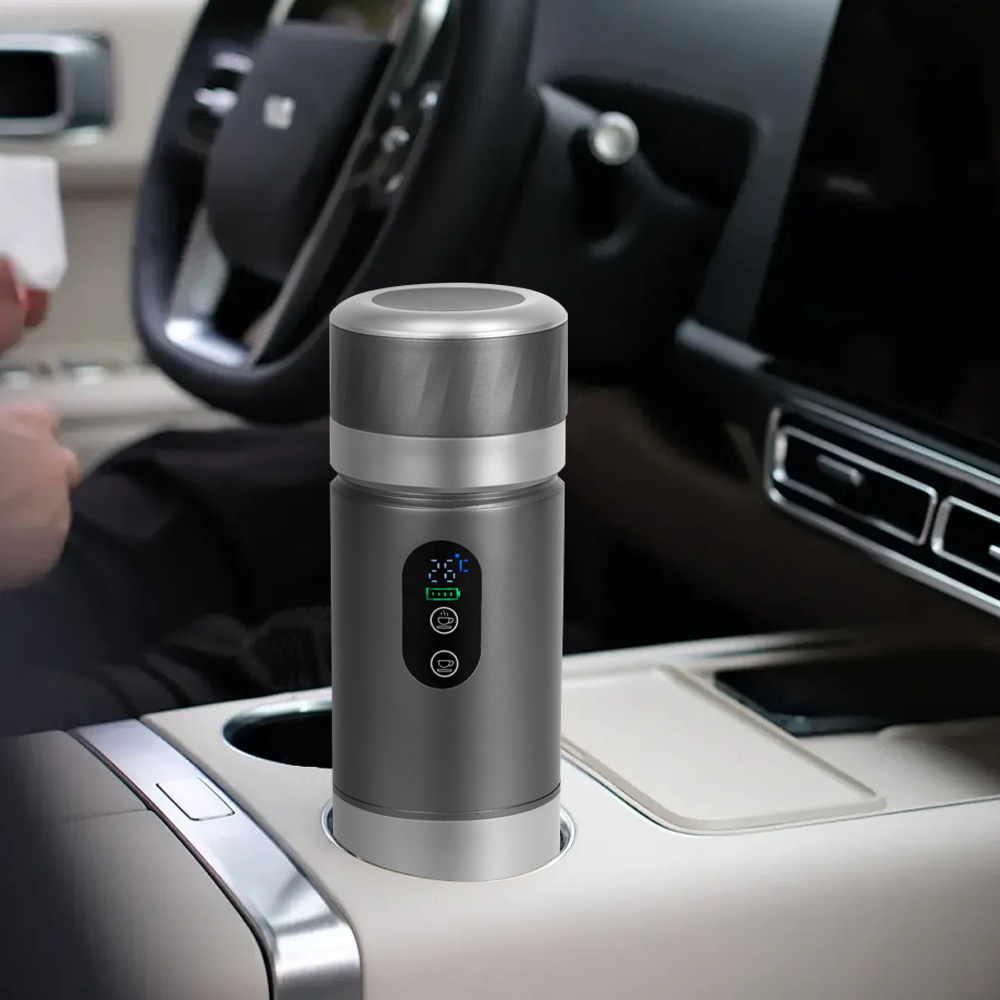 Coffee & Tea Maker Machine - ماكينة قهوة إسبريسو محمولة ذاتية التسخين