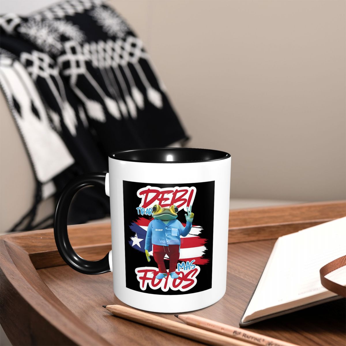 Coffee Tea Cup Foto - كوب سيراميك مضحك بتصميم Bad Bunny