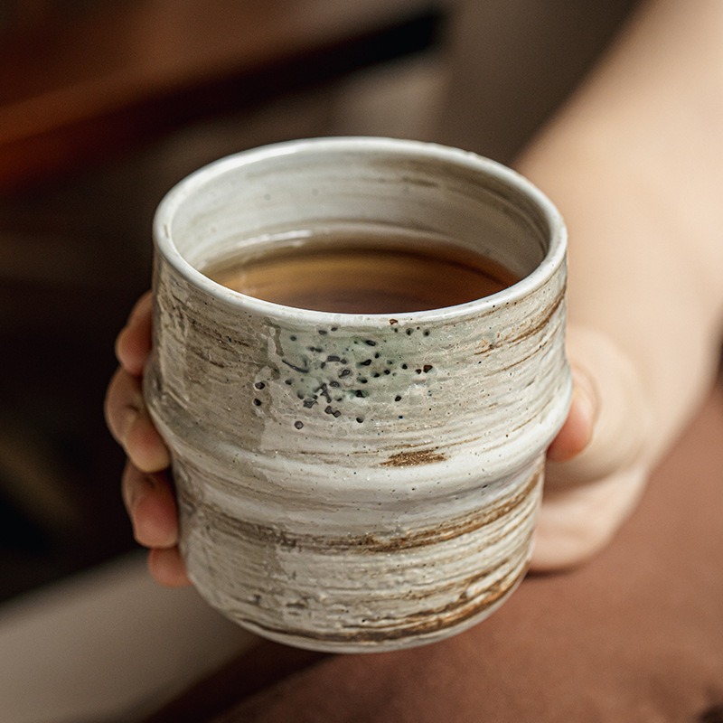 Coffee Tea Japan - اليابانية الخام السيراميك فنجان القهوة خمر