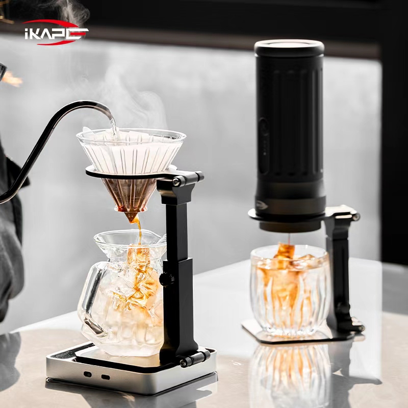 Aeropress Coffee Maker - حامل محمول من IKAPE، مناسب لأوراق
