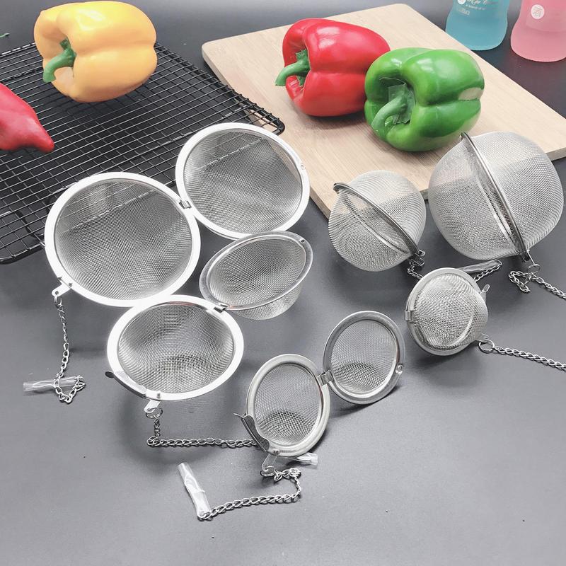 Tea Strainer Mesh - الشاي الكرة الفولاذ المقاوم للصدأ الشاي