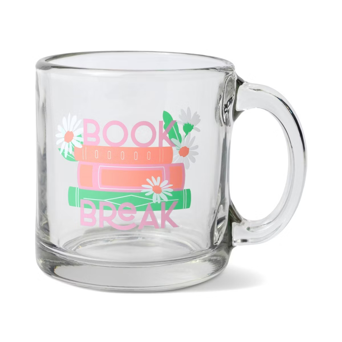Coffee Tea Break - كوب قهوة بتصميم كتاب قابل للتخصيص،