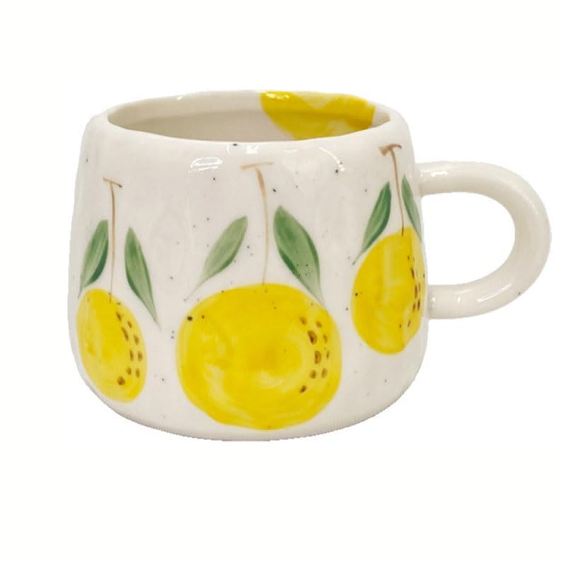 Lemon Tea Coffee - كوب قهوة سيراميك صيفي لطيف سعة