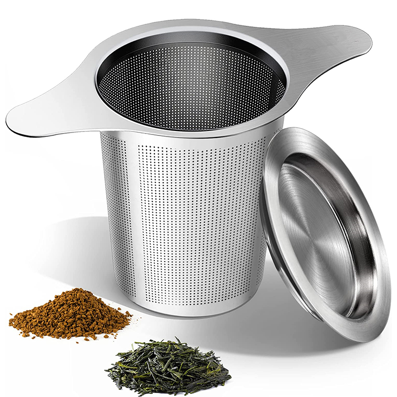 1 قطعة الشاي Infuser سلة الفول - مراجعة Tea Strainer Mesh وسعره
