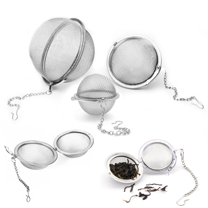 1-5 قطع من مصفاة الشاي المصنوع - مراجعة Tea Strainer Mesh وسعره
