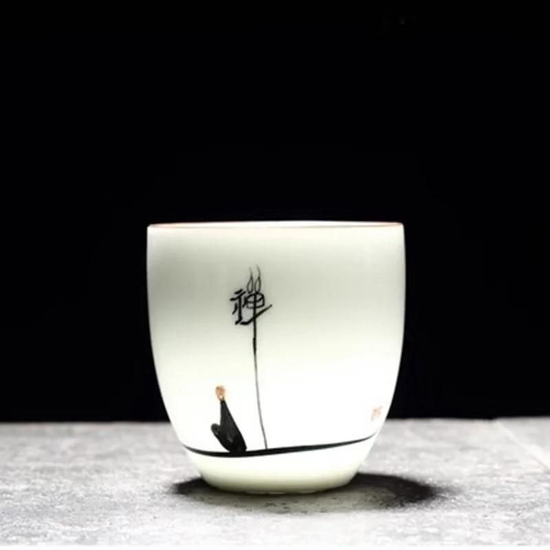 كوب شاي سيراميك مرسوم يدويًا،  - مراجعة Tea Coffee Utensils وسعره