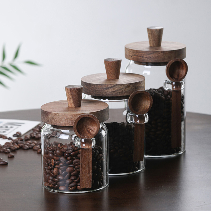 حاويات تخزين المواد الغذائية ا - مراجعة Tea Coffee Sugar Container وسعره