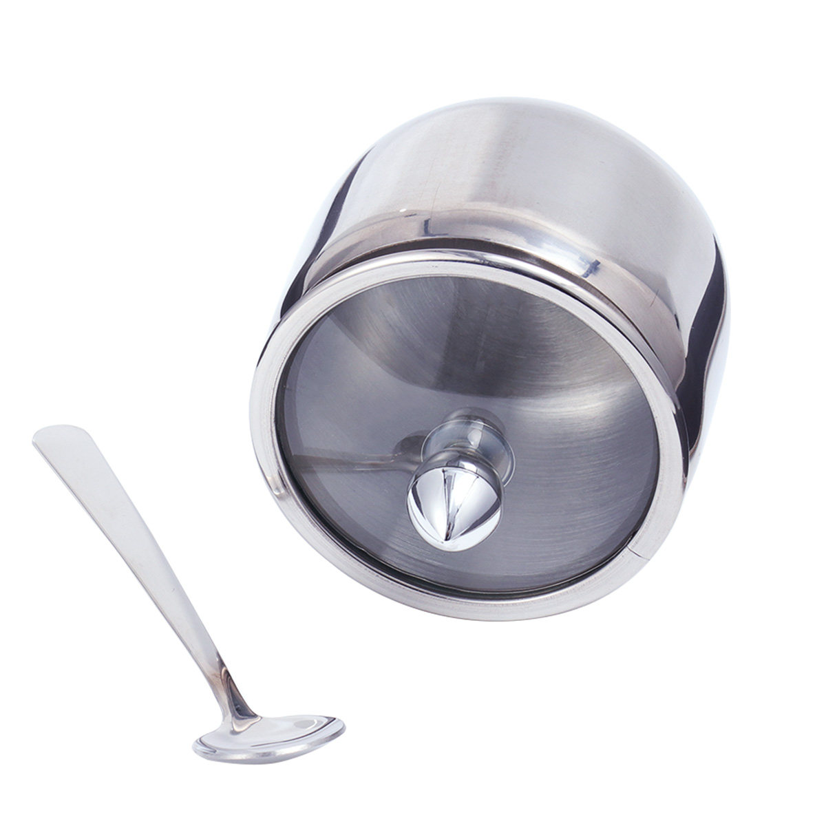 وعاء توابل من الفولاذ المقاوم  - مراجعة Tea Coffee Sugar Container وسعره