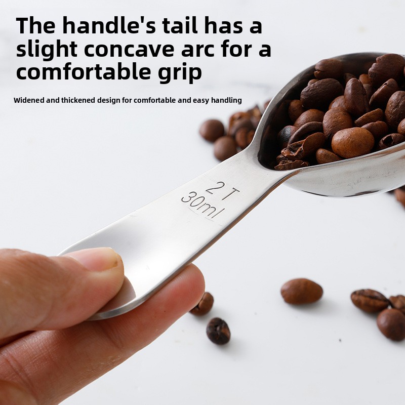ملعقة قياس من الفولاذ المقاوم  - مراجعة Tea Coffee Utensils وسعره