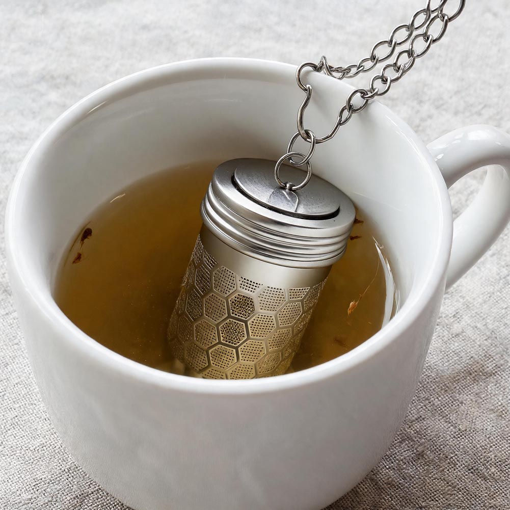 1 قطعة مصفاة شاي من الفولاذ ال - مراجعة Tea Strainer Mesh وسعره