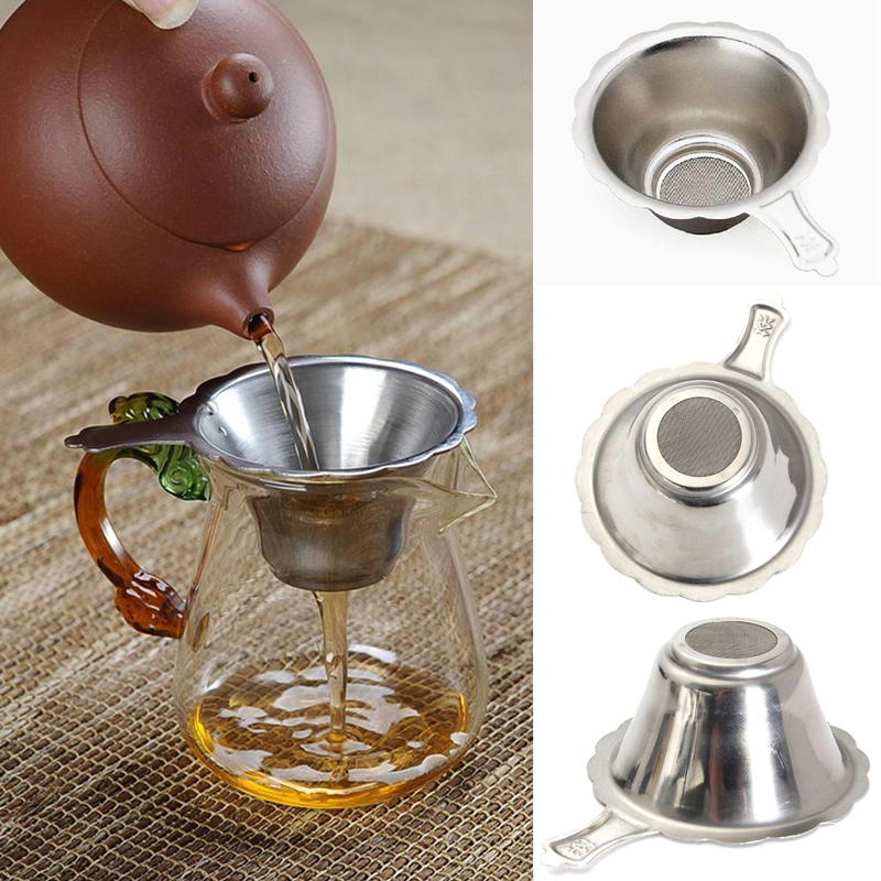 مصفاة شاي قابلة لإعادة الاستخد - مراجعة Tea Strainer Mesh وسعره