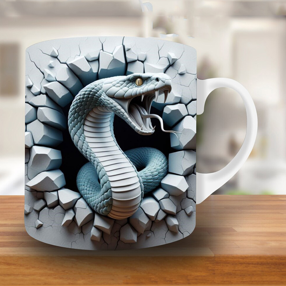 كوب سيراميك من ملك الثعبان يكس - مراجعة Coffee Tea Break وسعره
