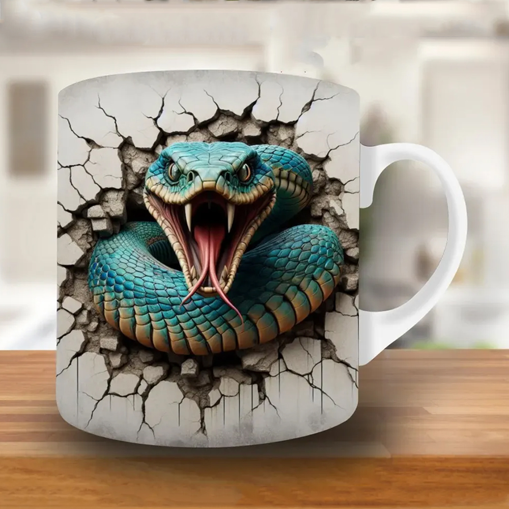 كوب سيراميك من ملك الثعبان يكس - مراجعة Coffee Tea Break وسعره