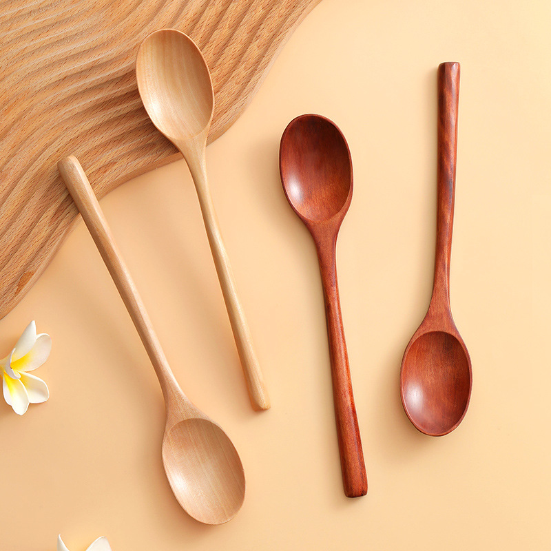 1 قطعة ملعقة خشبية أدوات المائ - مراجعة Tea Coffee Utensils وسعره