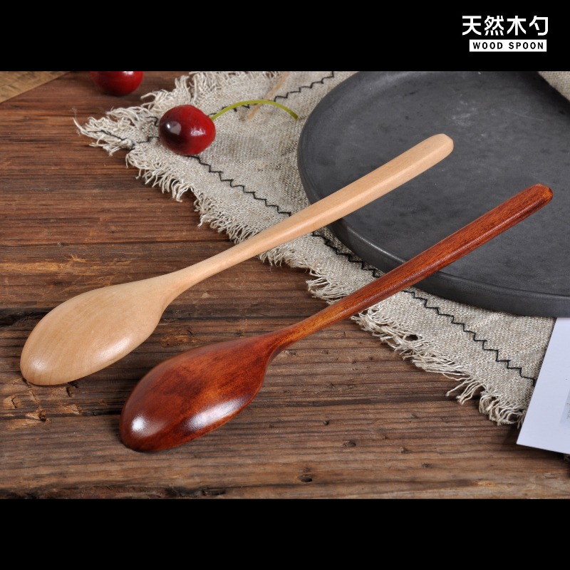 1 قطعة ملعقة خشبية أدوات المائ - مراجعة Tea Coffee Utensils وسعره