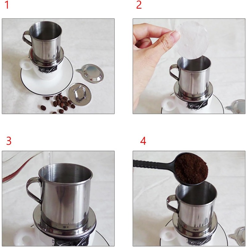 600-1200 قطعة من فلاتر القهوة  - مراجعة Aeropress Coffee Maker وسعره
