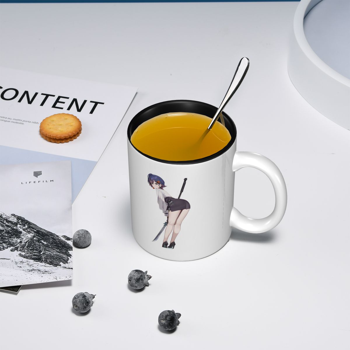 أكواب قهوة سيراميك مضحكة بتصمي - مراجعة Coffee Tea Zone وسعره