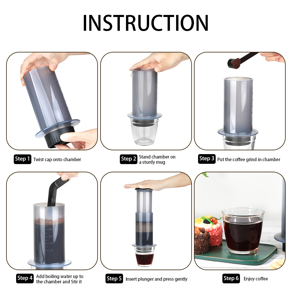 ماكينة صنع القهوة الإسبريسو ال - مراجعة Aeropress Coffee Maker وسعره