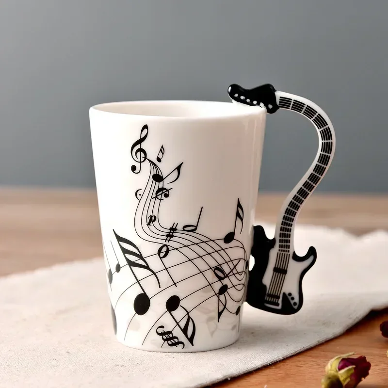 أكواب سيراميك على شكل نوتة موس - مراجعة Lemon Tea Coffee وسعره