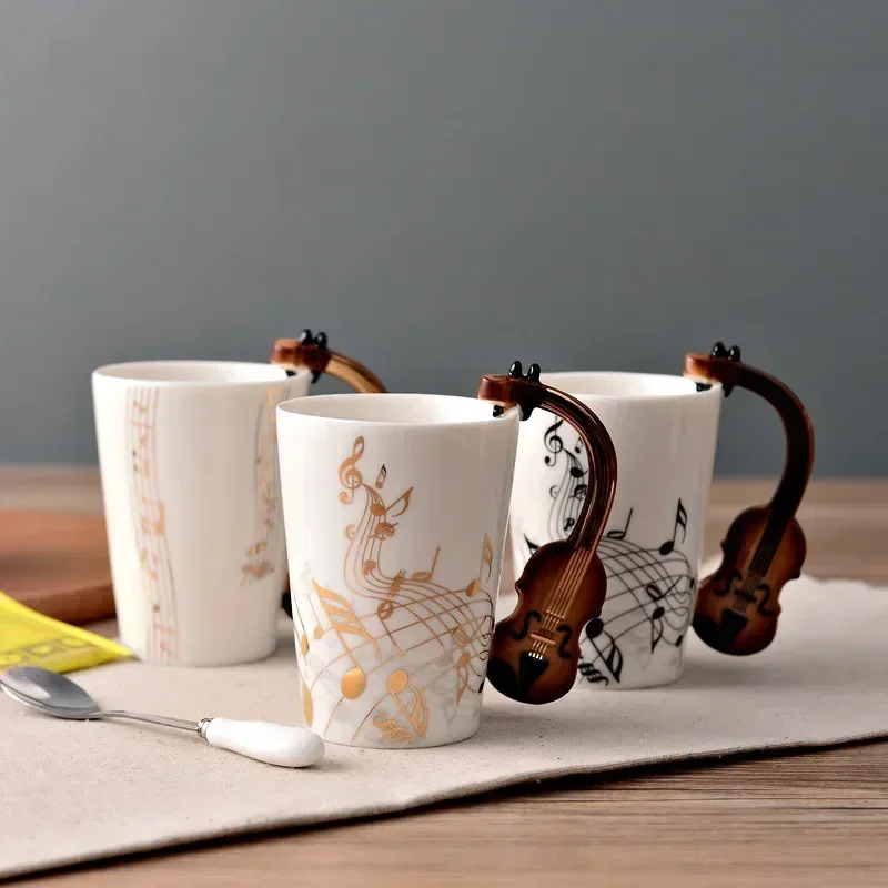 أكواب سيراميك على شكل نوتة موس - مراجعة Lemon Tea Coffee وسعره