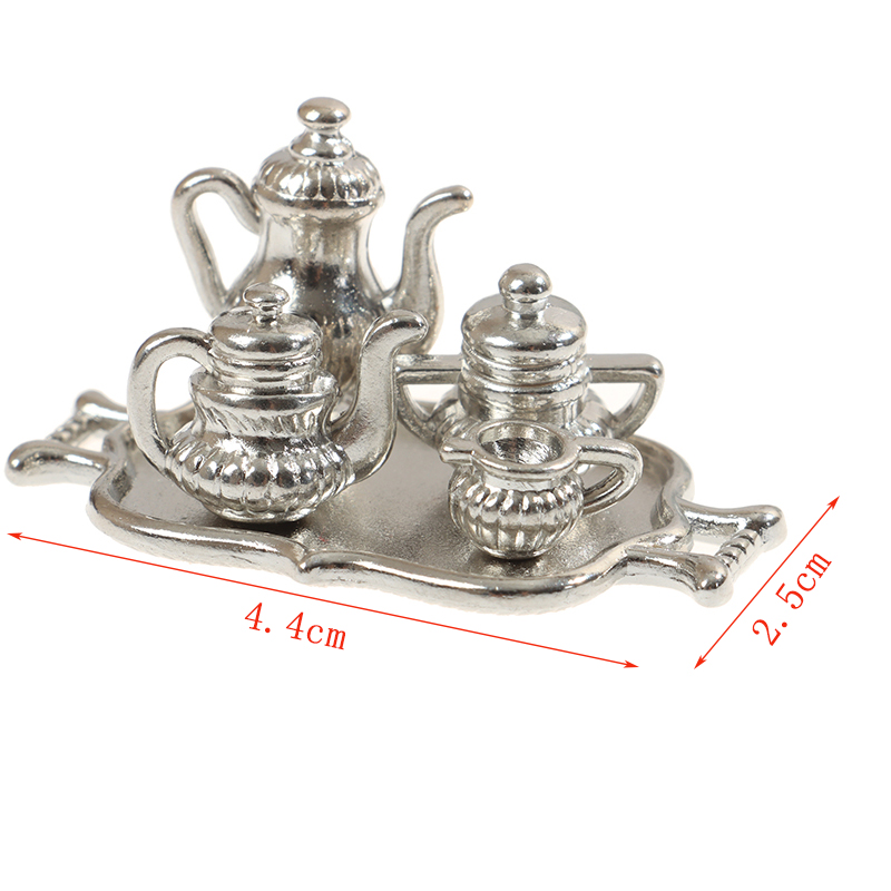 دمية مصغرة الفضة معدن الشاي ال - مراجعة Young Tea Coffee وسعره