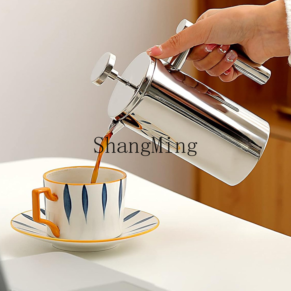 وعاء قهوة فرنسي من الفولاذ الم - مراجعة Tea Coffee Utensils وسعره