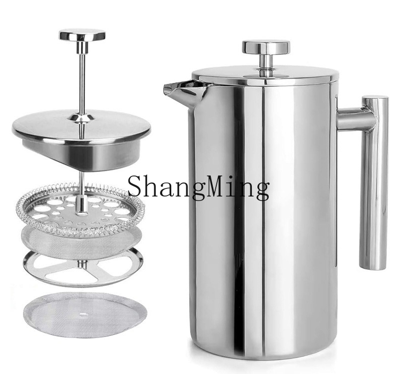وعاء قهوة فرنسي من الفولاذ الم - مراجعة Tea Coffee Utensils وسعره