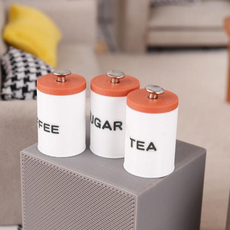 عرض خاص: 3 قطع من أوعية تخزين  - مراجعة Tea Coffee Utensils وسعره