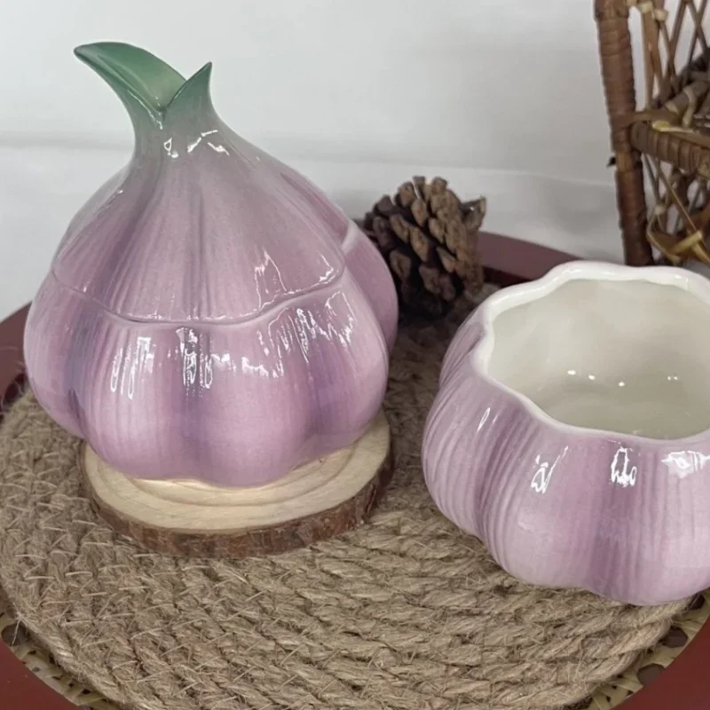 الأرجواني الثوم السيراميك تخزي - مراجعة Tea Coffee Sugar Container وسعره