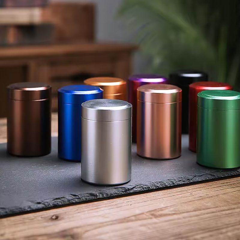 1/3 قطعة صندوق معدني صغير الفو - مراجعة Tea Coffee Sugar Container وسعره