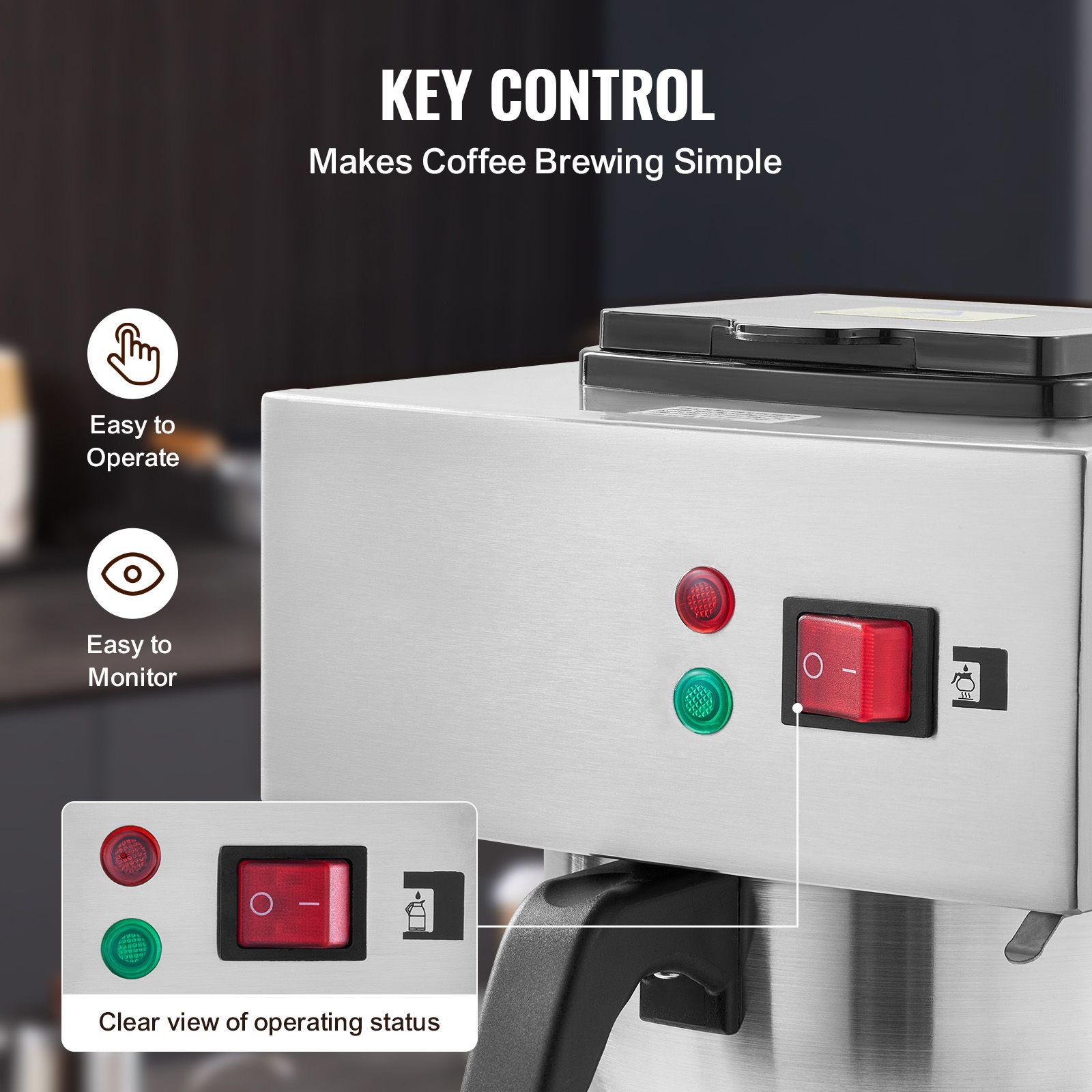 ماكينة تحضير القهوة بالتنقيط ا - مراجعة Coffee & Tea Maker Machine وسعره