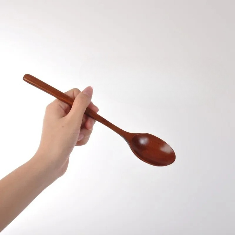 1/2 قطعة ملعقة خشبية أدوات الم - مراجعة Tea Coffee Utensils وسعره