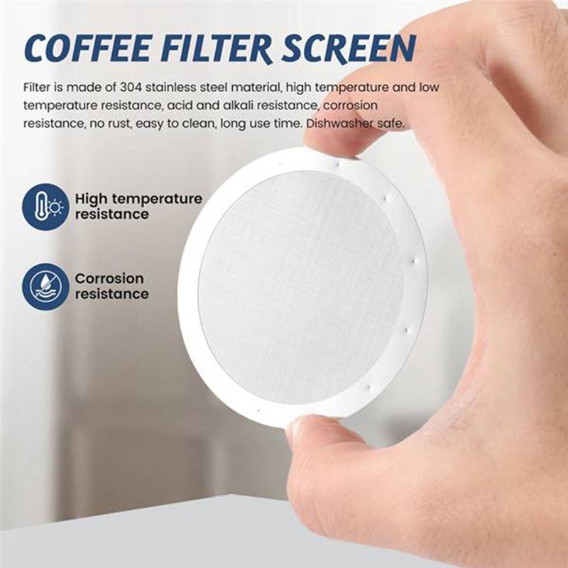 J1UL1N 30 قطعة من فلاتر القهوة - مراجعة Aeropress Coffee Maker وسعره