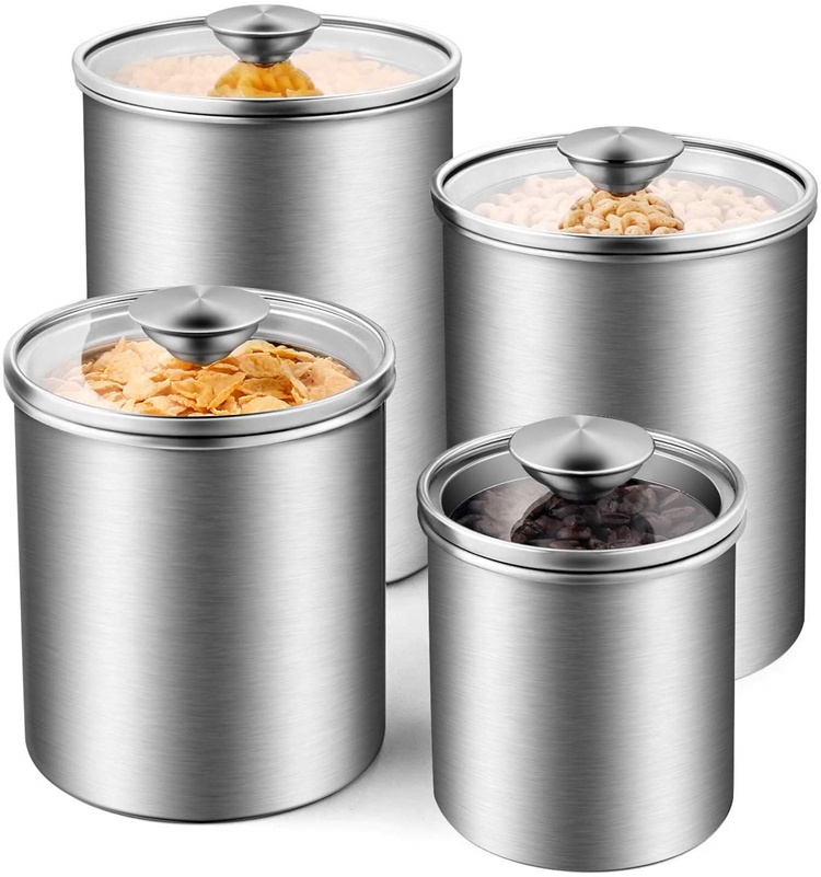 حاويات تخزين المواد الغذائية،  - مراجعة Tea Coffee Sugar Container وسعره