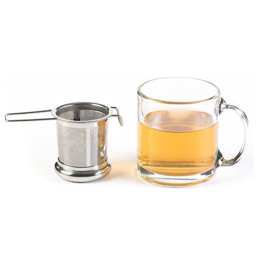 مصفاة شاي من الفولاذ المقاوم ل - مراجعة Tea Strainer Mesh وسعره