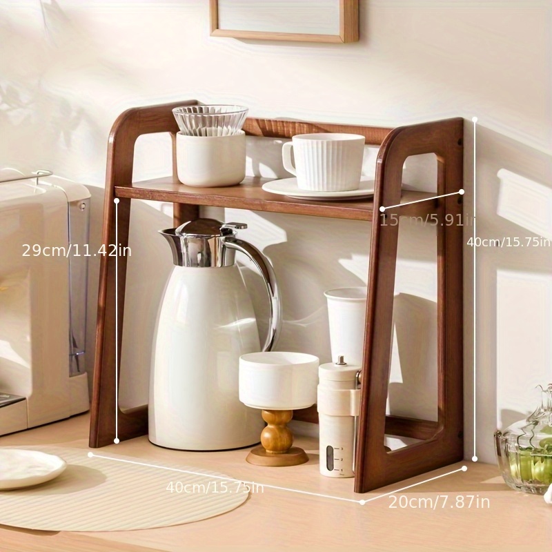 حامل الكأس تخزين الرف سطح المك - مراجعة Tea Coffee Utensils وسعره