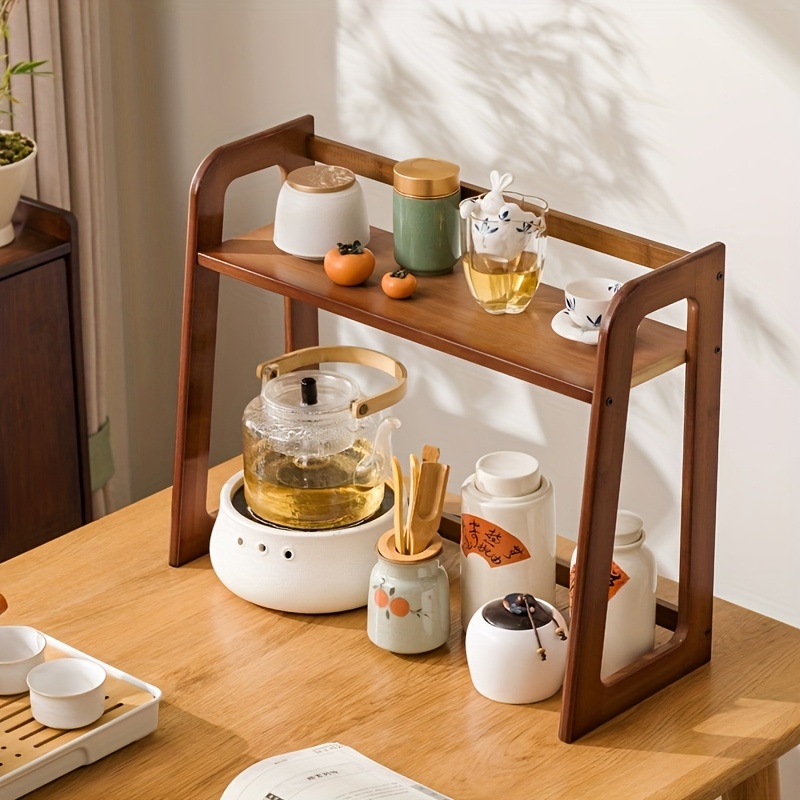 حامل الكأس تخزين الرف سطح المك - مراجعة Tea Coffee Utensils وسعره