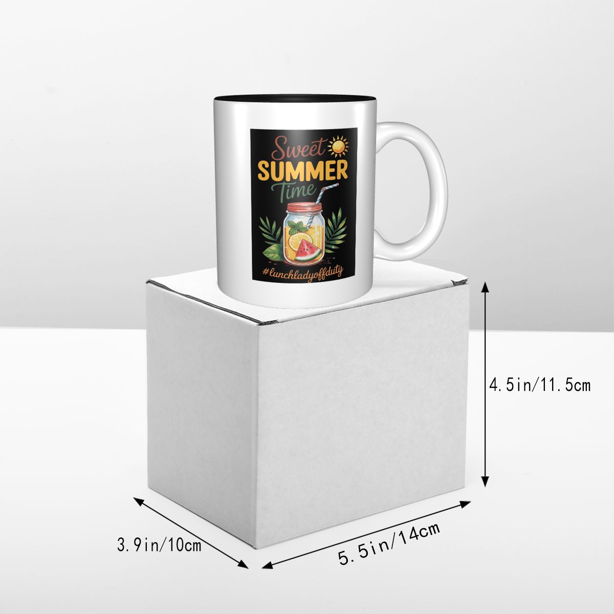كوب سيراميك مضحك بتصميم سيدة ا - مراجعة Coffee Tea Break وسعره