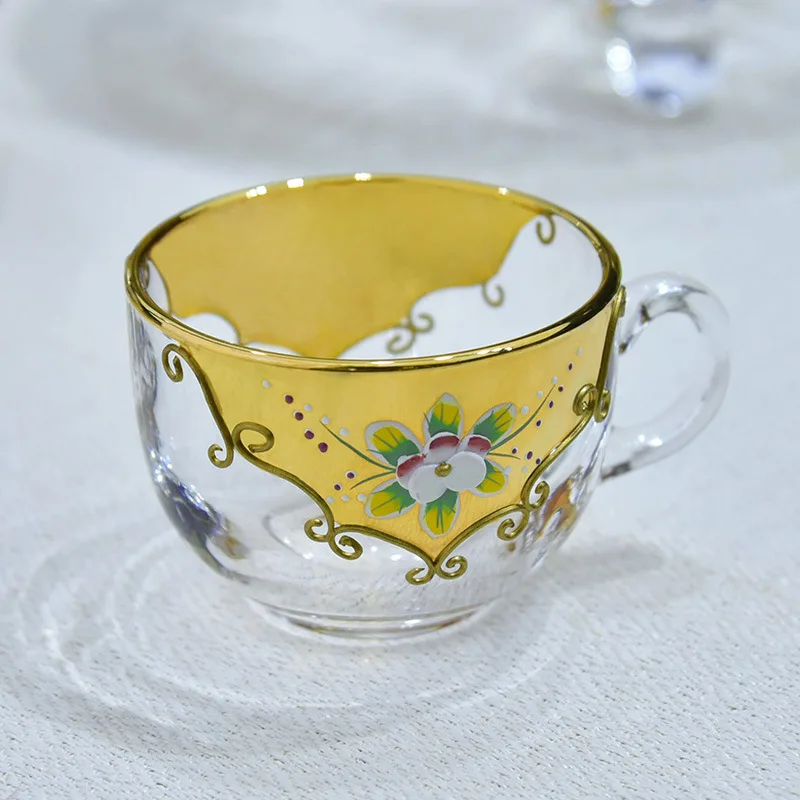 كوب قهوة مطلي بالمينا بنمط نور - مراجعة Tea Coffee Utensils وسعره