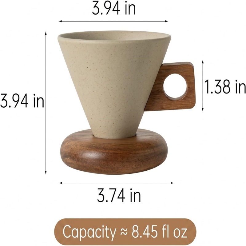 أكواب قهوة عتيقة الطراز مقاومة - مراجعة Tea Coffee Utensils وسعره