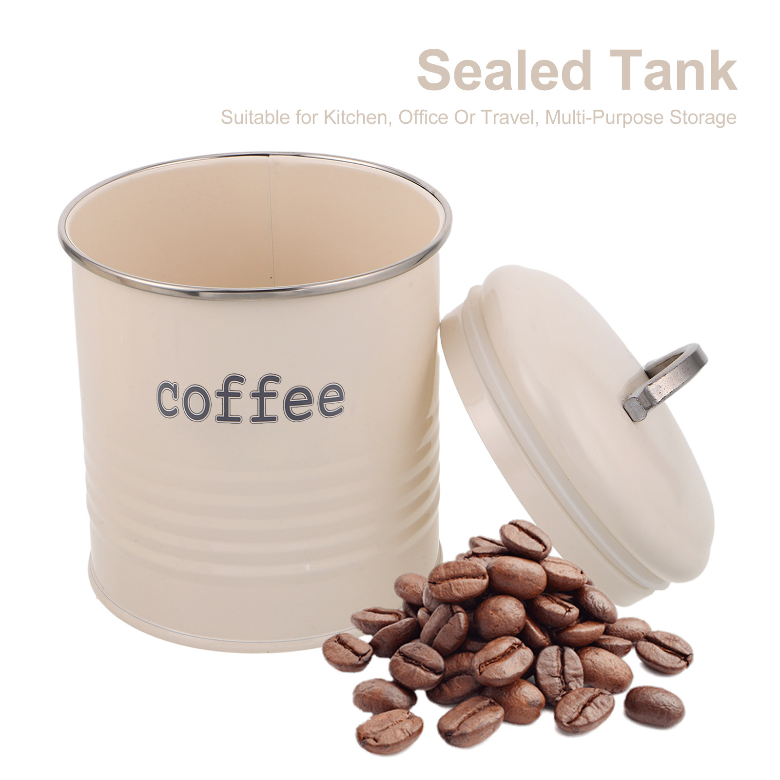 مجموعة من 3 حاويات محكمة الإغل - مراجعة Tea Coffee Sugar Container وسعره