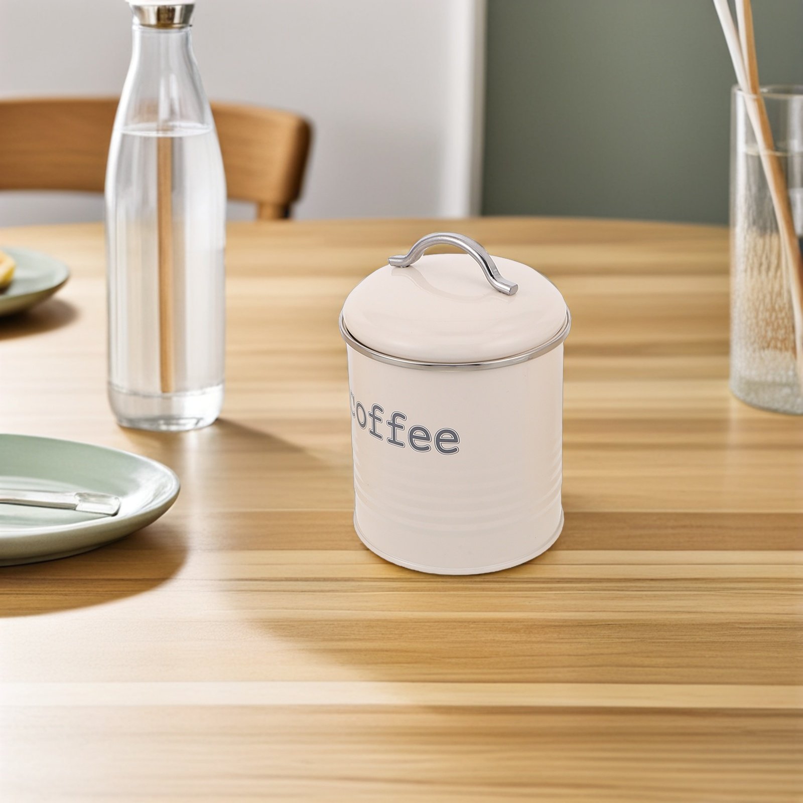 مجموعة من 3 حاويات محكمة الإغل - مراجعة Tea Coffee Sugar Container وسعره